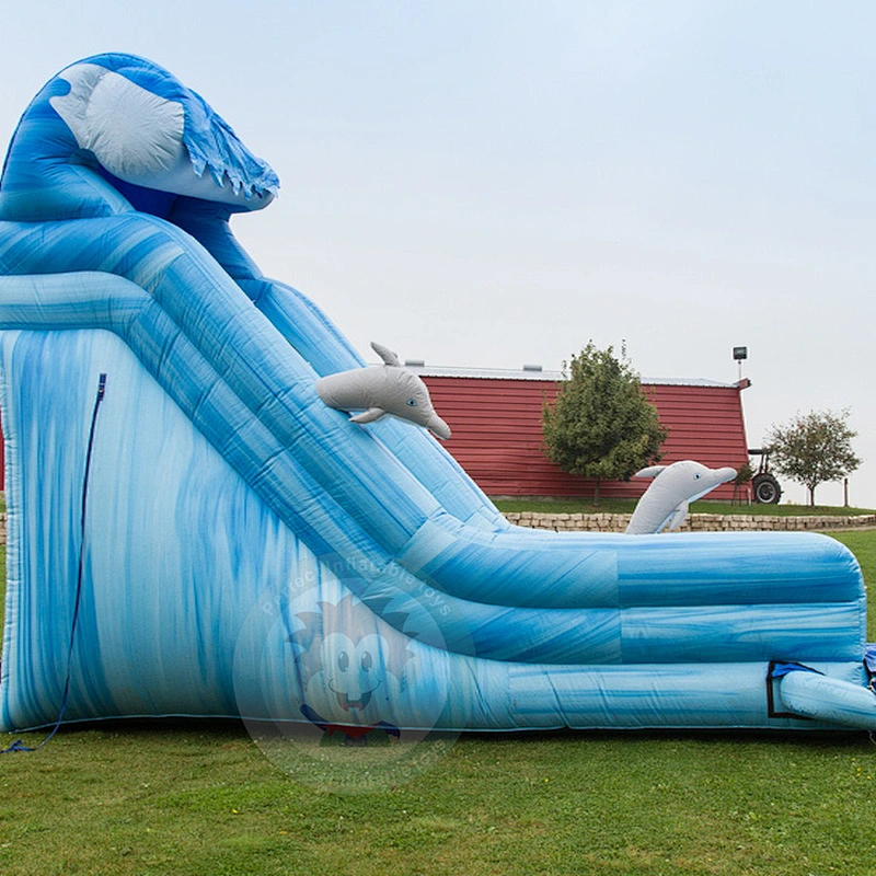 Factory Direct Sales  Outdoor Commercial Grade Inflatable Water Slide For Adult