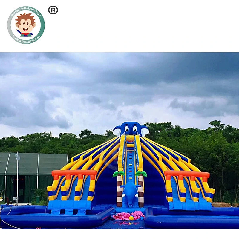 China Supplier Commercial Outdoor  Water Slide Playground Kids Inflatable Water Pool Park For Sale