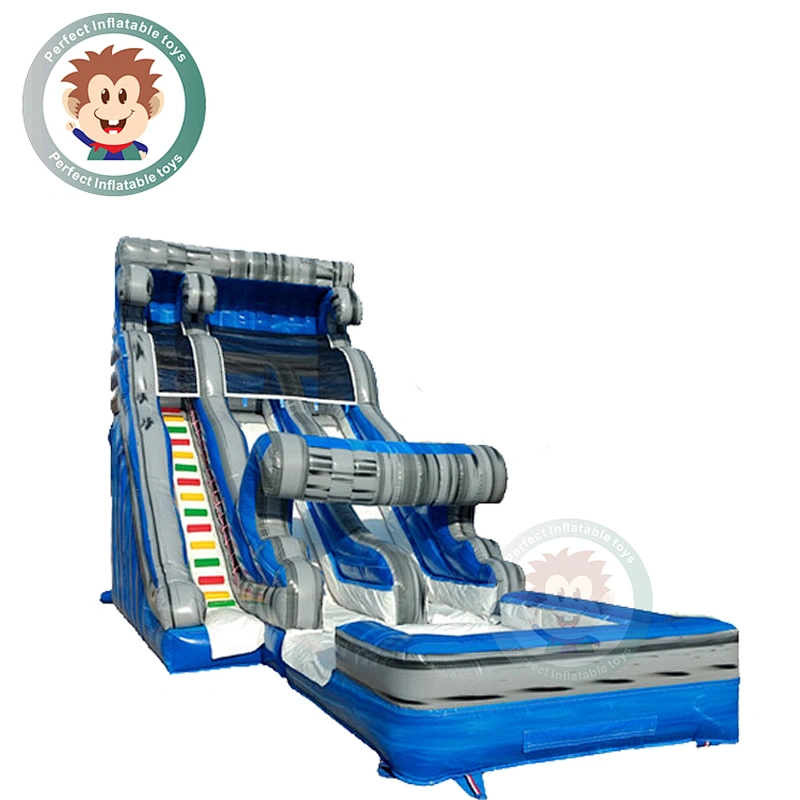 Customized Perfect PVC Material Commercial Bounce House Water Slide