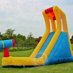 Commercial Customized Giant  Inflatable Aqua Park Water Slide For Adult