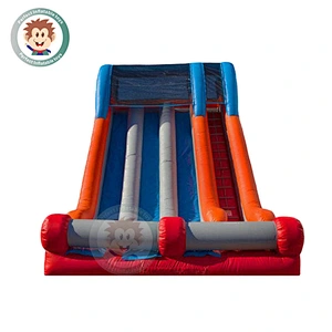 Customized Factory New Design Plastic Material Large Inflatable Water Slide For Sale