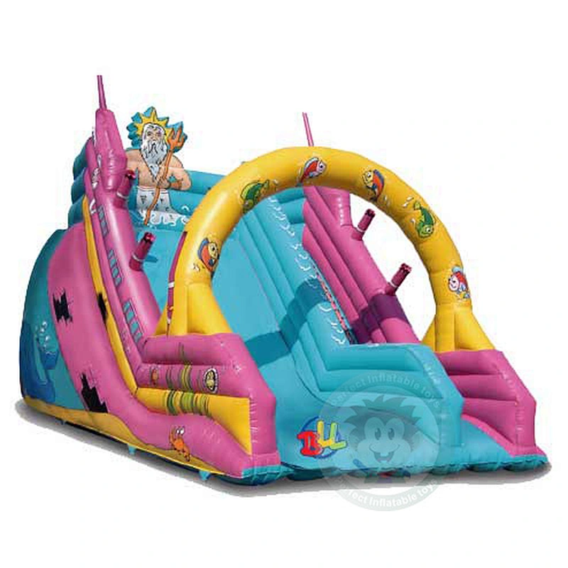 Custom Factory Price Water Park Toys Giant Inflatable Water Slide Castle For Children
