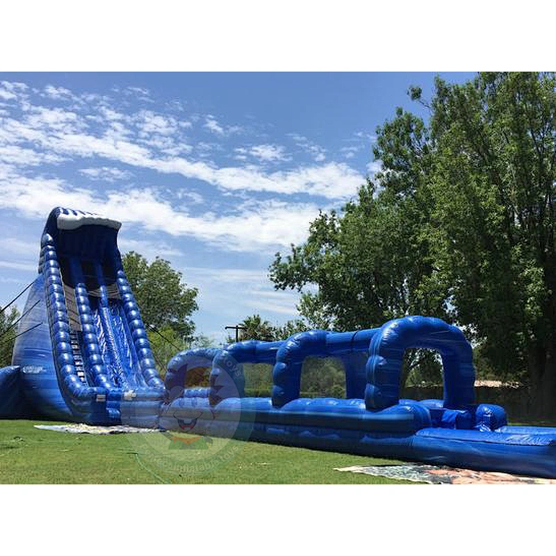 Factory Supply Commercial Water Park Equipment Giant Fiberglass Water Slide For Sale