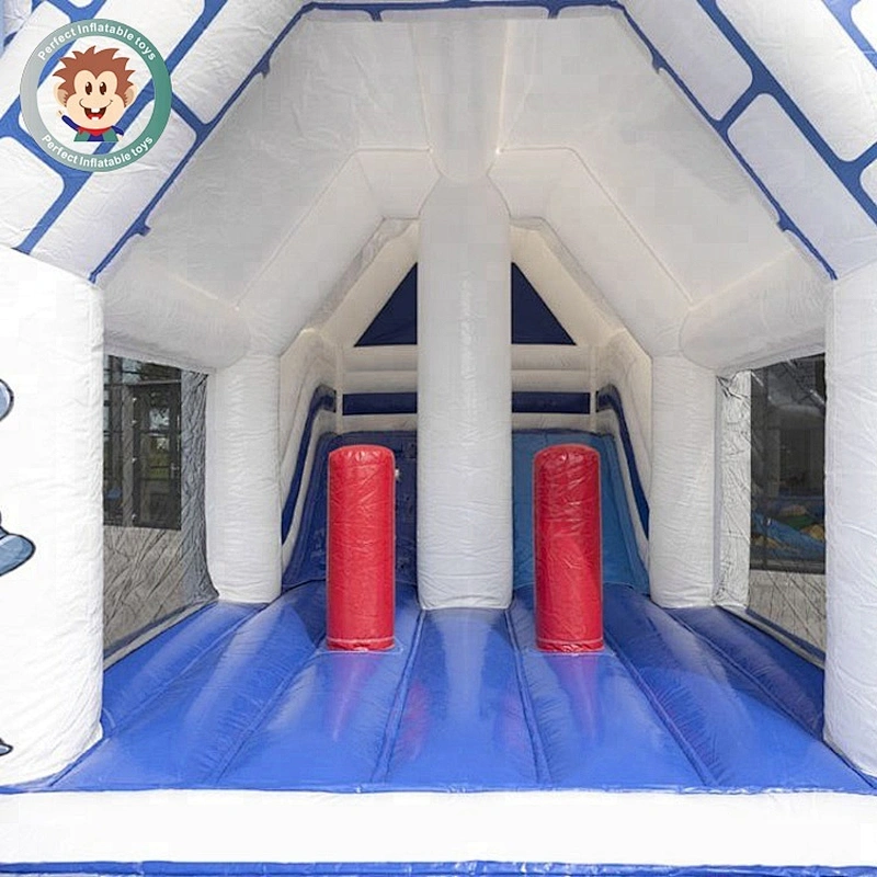 Cartoon Snowman Bounce House Inflatable