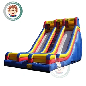2019 Factory New Product Plastic Material Large Inflatable Water Slide For Sale