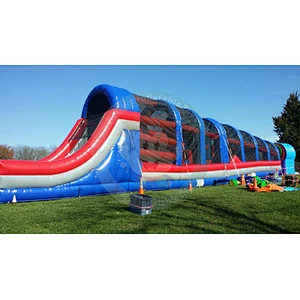 Park Commercial Tunnel Inflatable Obstacle Course Adult