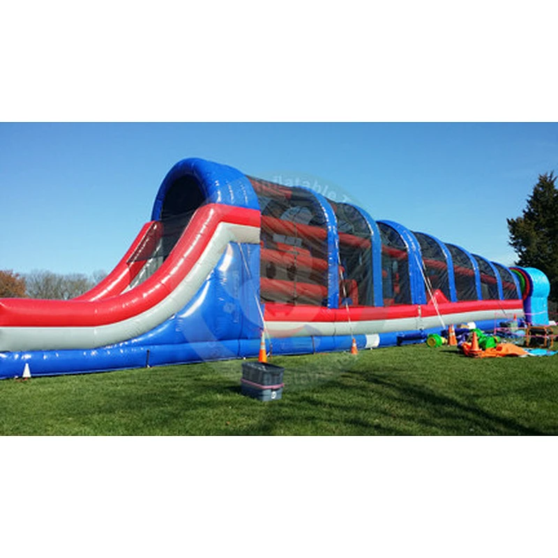 Park Commercial Tunnel Inflatable Obstacle Course Adult