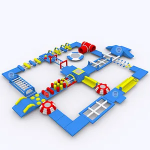 Giant Floating Sea Inflatable Commercial Water Park