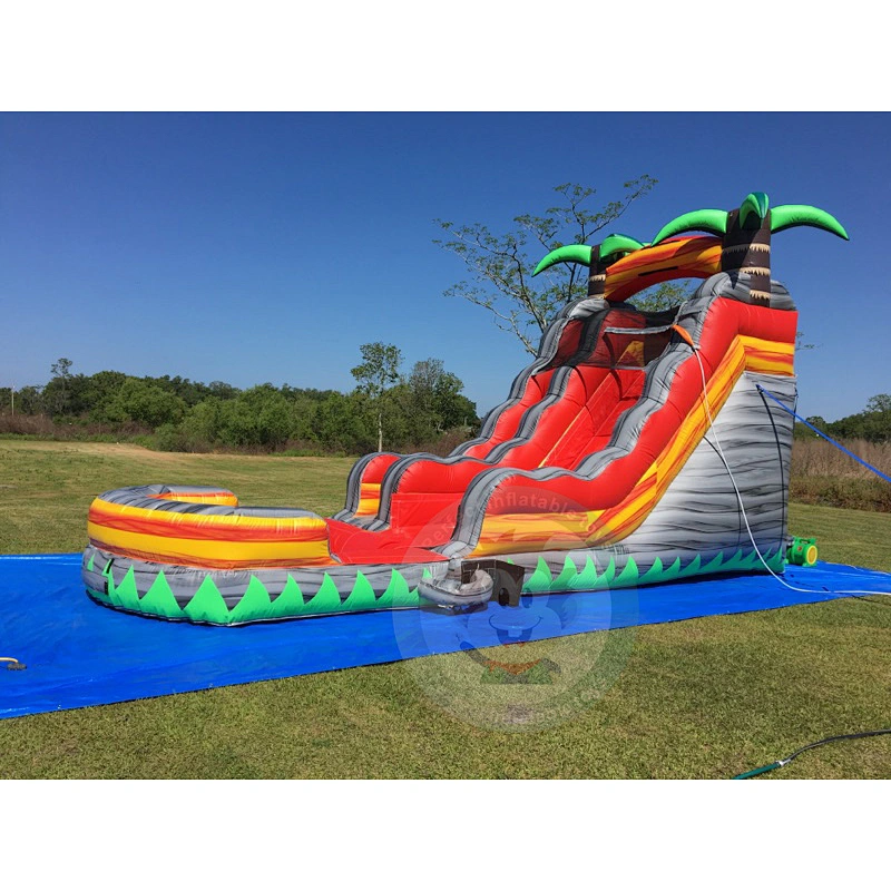 Cheap Factory Price Commercial Water Park Equipment Inflatable Slide For Sale