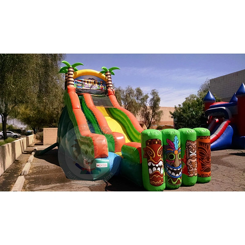 Outdoor Commercial Water Park Toys Best Quality Adult Inflatable Water Slide Float