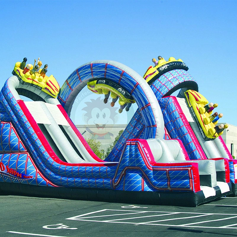 Discount Price Above Ground Swimming Pools Inflatable Bouncer Water Slide For Sale