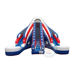 Summer Outdoor High Quality PVC Material Plastic Long Water Slide For Sale