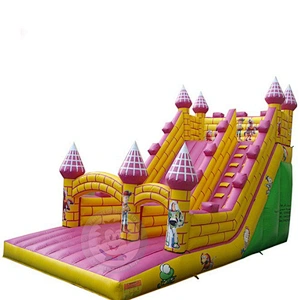 Hot Sale Outdoor PVC Tarpaulin Giant Inflatable Water Slide For Adult