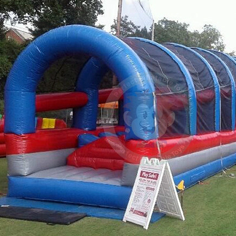 Park Commercial Tunnel Inflatable Obstacle Course Adult