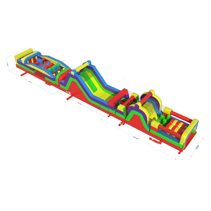 children inflatable obstacle course adult obstacle race inflatable game