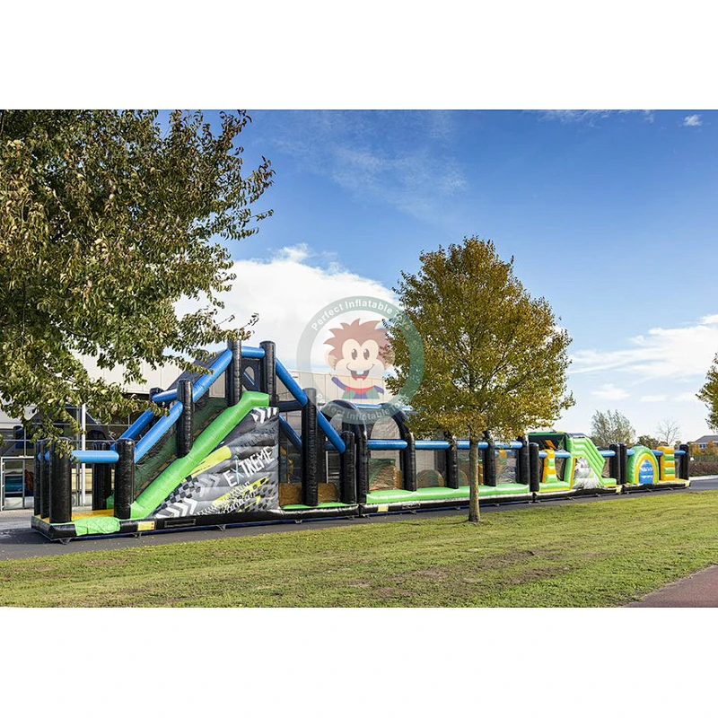 Army Cheap Kids Inflatable Obstacle Course