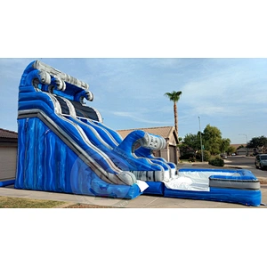 Customized Perfect PVC Material Commercial Bounce House Water Slide