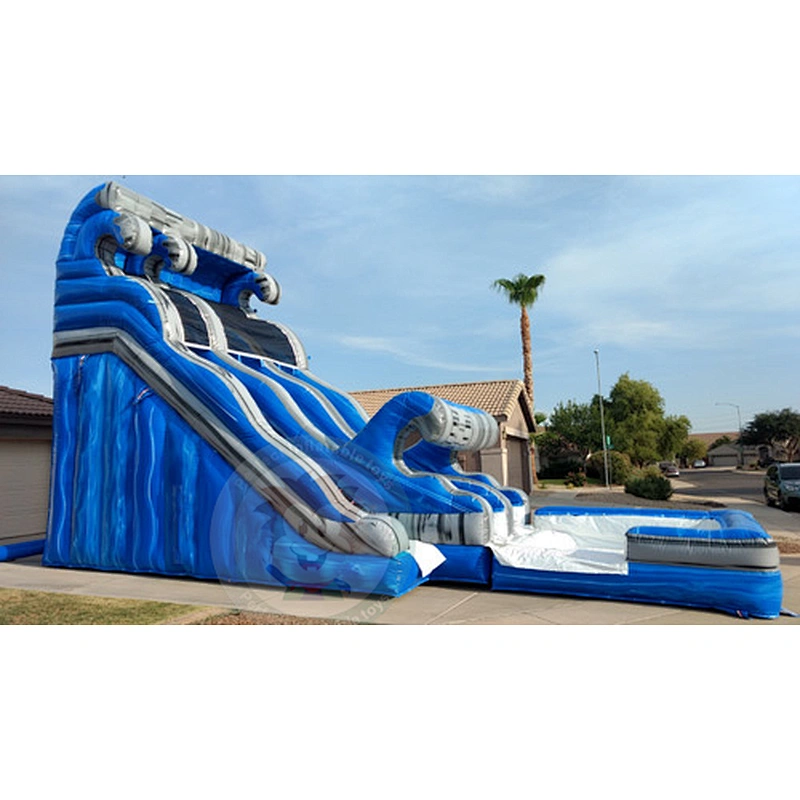 Customized Perfect PVC Material Commercial Bounce House Water Slide