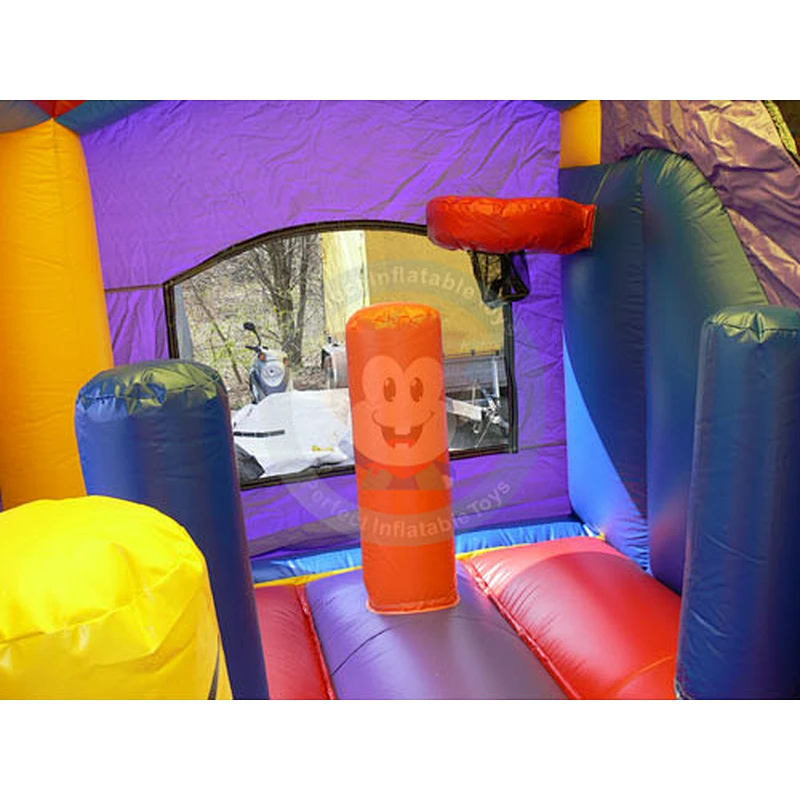 Commercial used for sale inflatable bounce house with slide