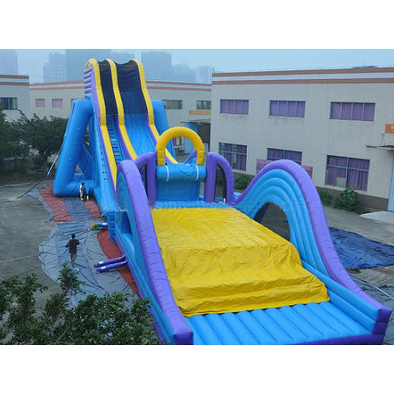 Commercial slide flying irritative inflatable drop kick slide