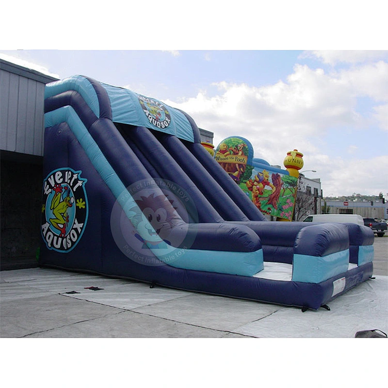 Discount Price Above Ground Swimming Pools Inflatable Bouncer Water Slide For Sale