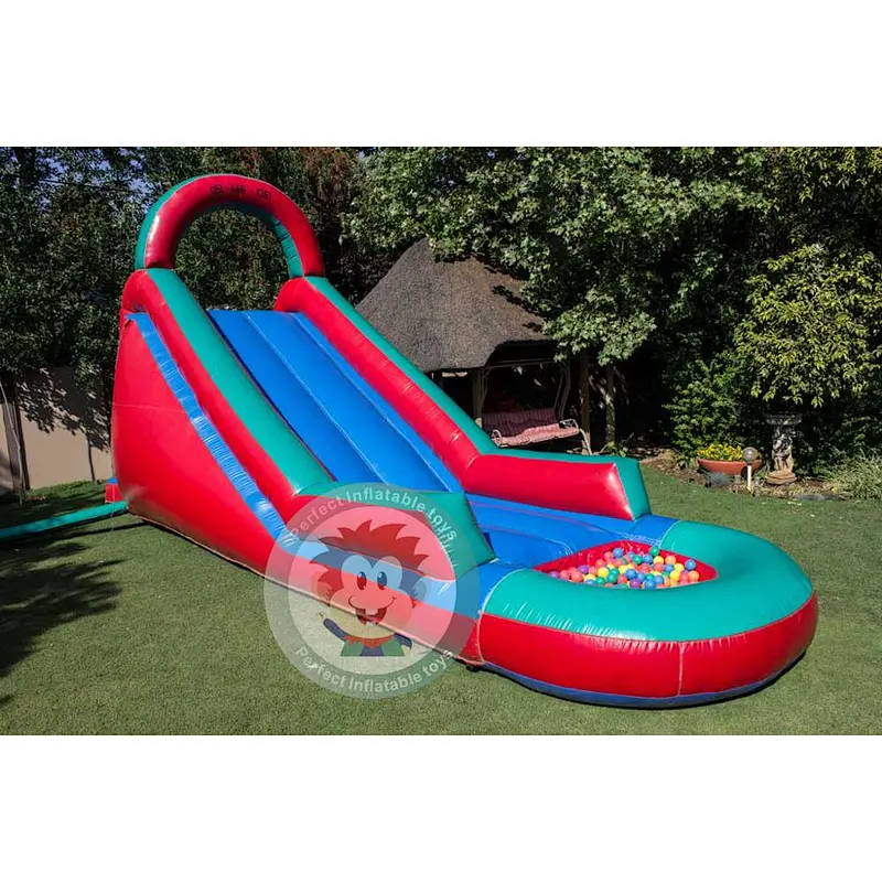 Promotion Durable 0.55mm PVC Material Giant Adult Inflatable Water Slide