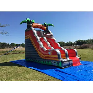 18ft India Drop Kick Inflatable Slide