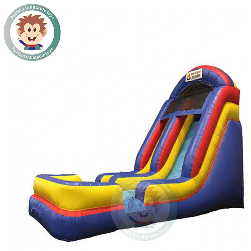 Large Outdoor Fashion Water Park Equipment Long Water Slide With Pool
