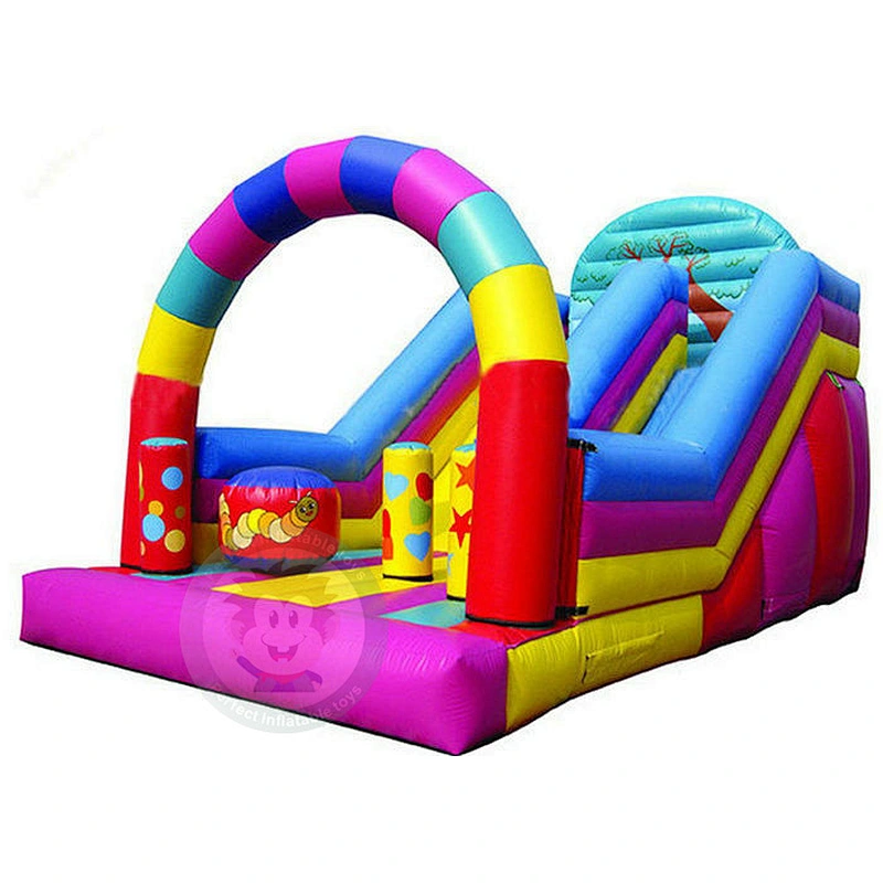 2019 Factory New Product Plastic Material Large Inflatable Water Slide For Sale
