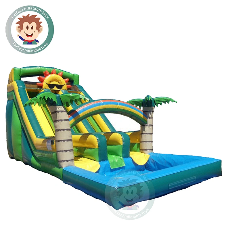 Durable PVC Material Giant Adult Size Inflatable Water Slide For Sale