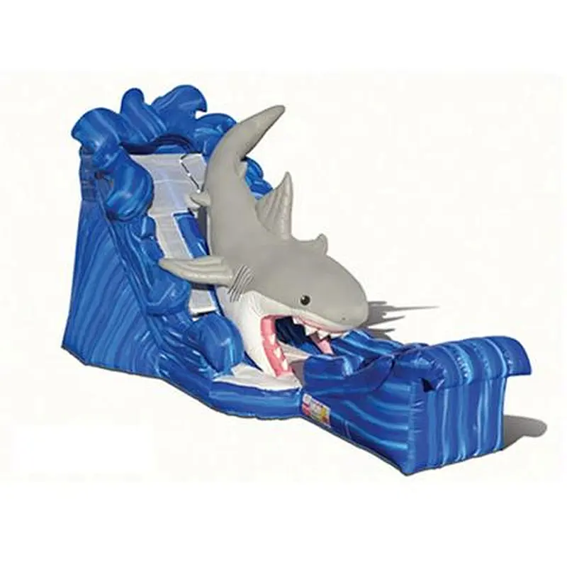 commercial crazy slide for sale  outdoor inflatable shark slide