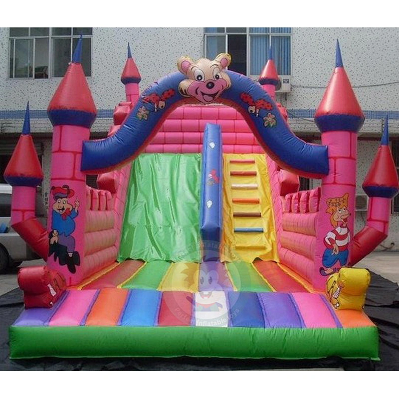 Chinese Factory Supply Adult Size Giant Inflatable Water Slide For Rental