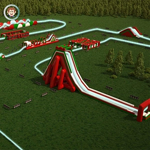 large inflatable obstacle game adult inflatable obstacle course obstacle race