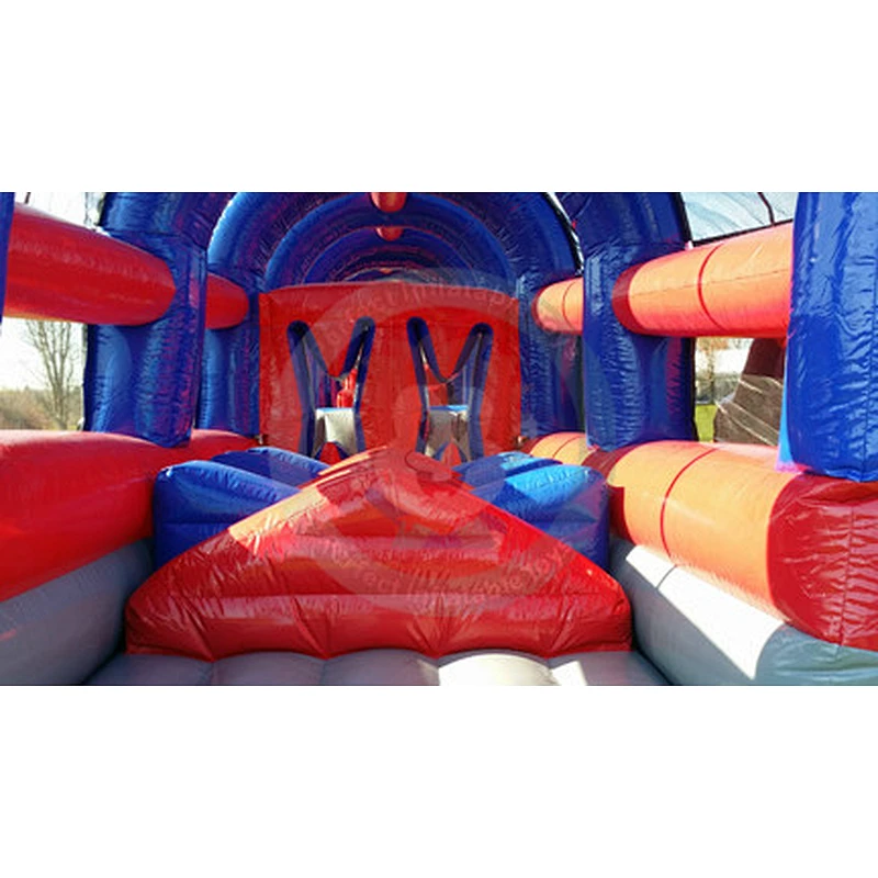 Park Commercial Tunnel Inflatable Obstacle Course Adult
