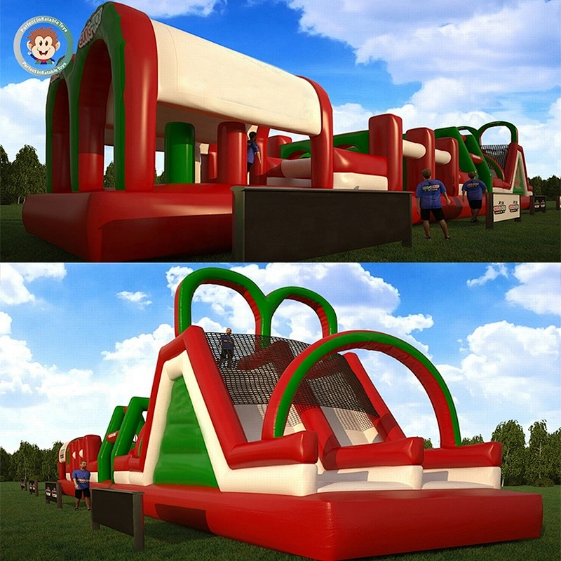 large inflatable obstacle game adult inflatable obstacle course obstacle race