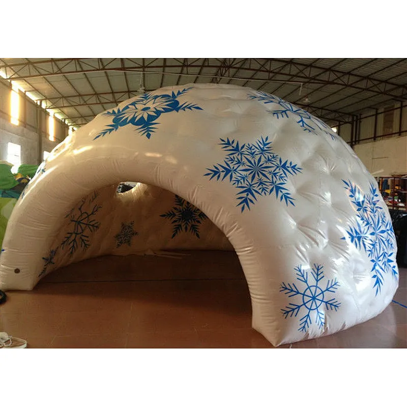 snow Inflatable tent outdoor dome tent