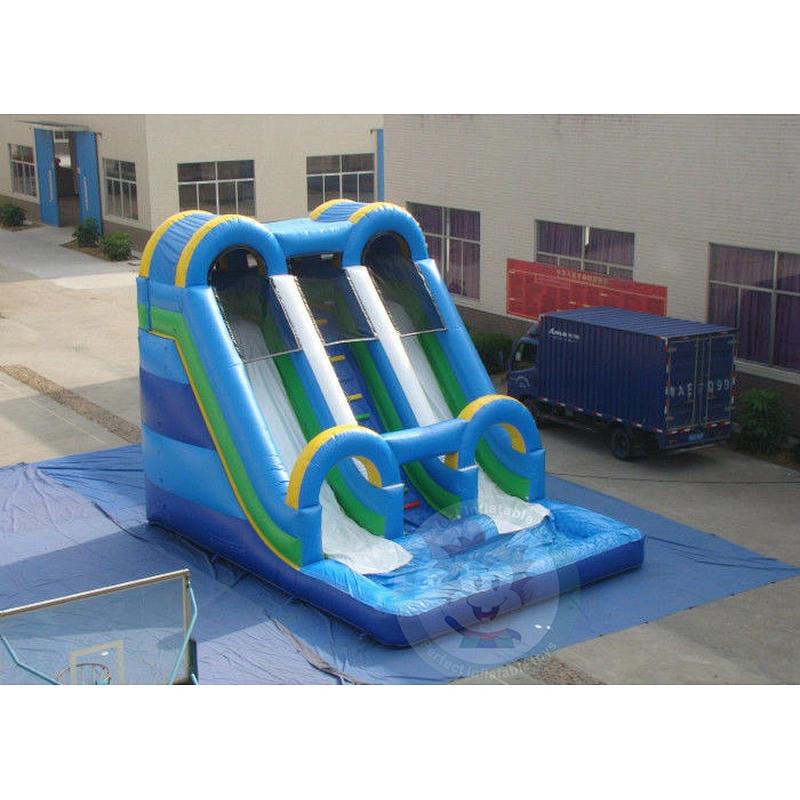 Customized Chinese Factory Inflatable Water Slide Bounce House With Kids Water Game Toys