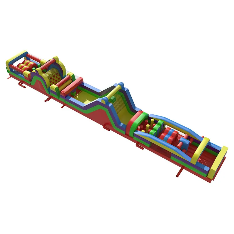 children inflatable obstacle course adult obstacle race inflatable game