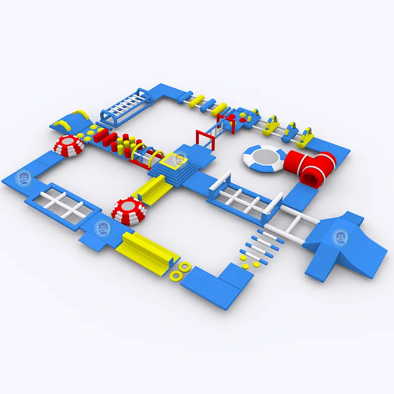 Giant Floating Sea Inflatable Commercial Water Park