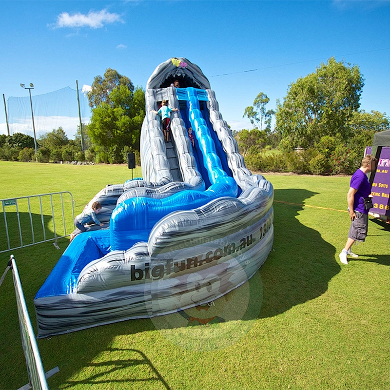 Factory Direct Sales  Outdoor Commercial Grade Inflatable Water Slide For Adult