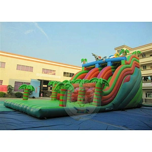 2019 Theme Floating Inflatable Water Park Float Water Slide For Sale