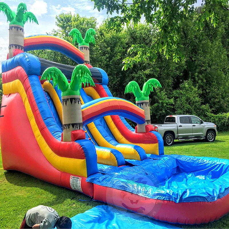 Factory Price Wholesale Large Inflatable Floating Water Slide For Adults