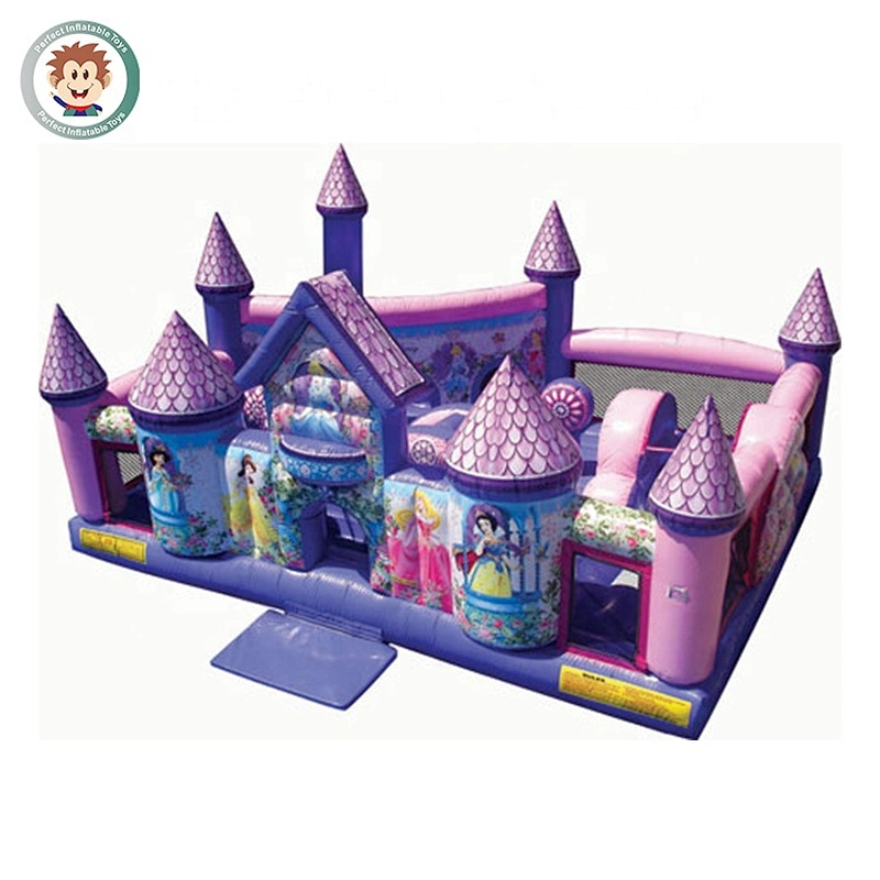 commercial inflatable princess castle bouncy house jumper for rentel