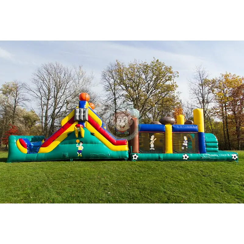 Adult Crocodile Inflatable Obstacle Course Races
