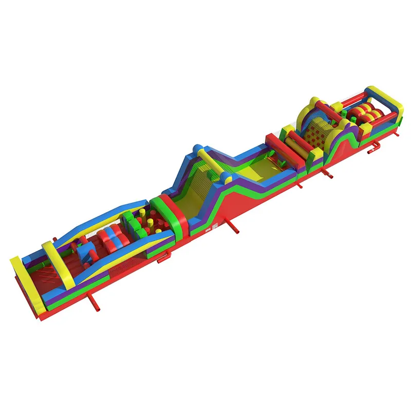 children inflatable obstacle course adult obstacle race inflatable game