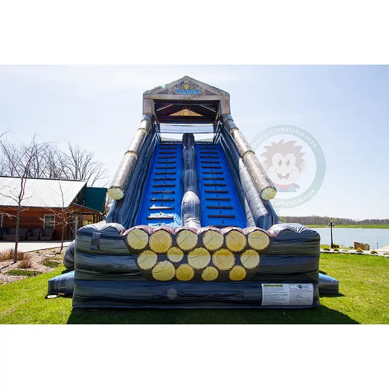 Factory Supply Cheap Price Good Quality Adult Inflatable Water Slide With Pool