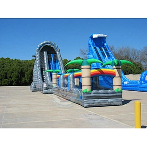 China Factory Price Perfect Summer Inflatable Water Slide Park For Sale