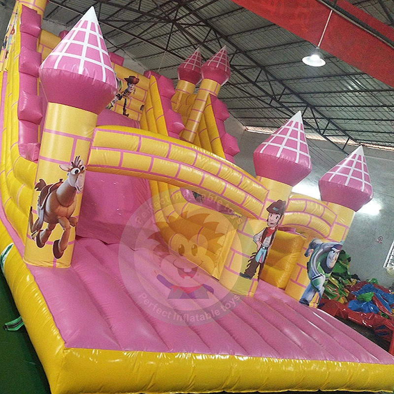 Wholesale Price Colorful Giant Inflatable Float Water Slide For Adults
