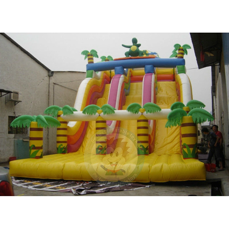 2019 Theme Floating Inflatable Water Park Float Water Slide For Sale