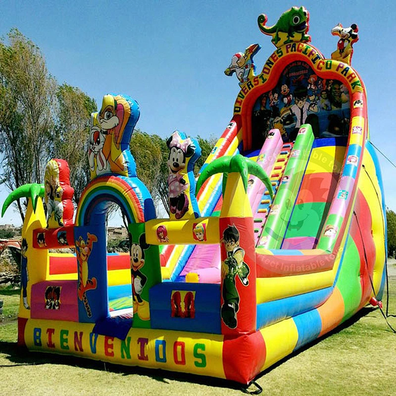 Hot Sale Summer New Design Small Inflatable Water Slide For Kids And Adults